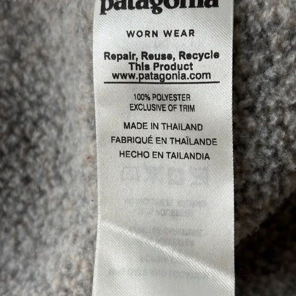 Patagonia Women’s Better Sweater 1/4 Zip Fleece Size Medium - Picture 4 of 13